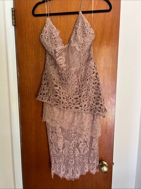 Jluxlabel Lace Tiered Dress - WITH TAG